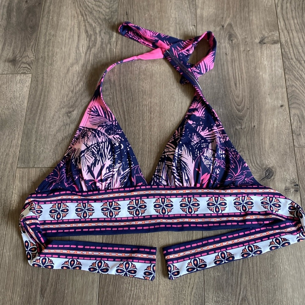 Tommy Bahama Tropical Print Bikini Top XS S53